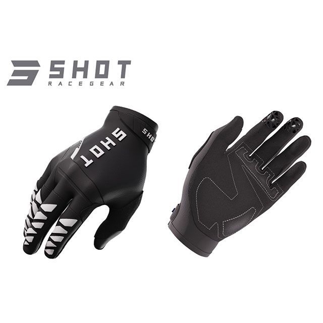 SHOT RACE GEAR グローブ CORE（ブラック） サイズ XL SHOT RACE GEAR バイクの通販は 6,588円