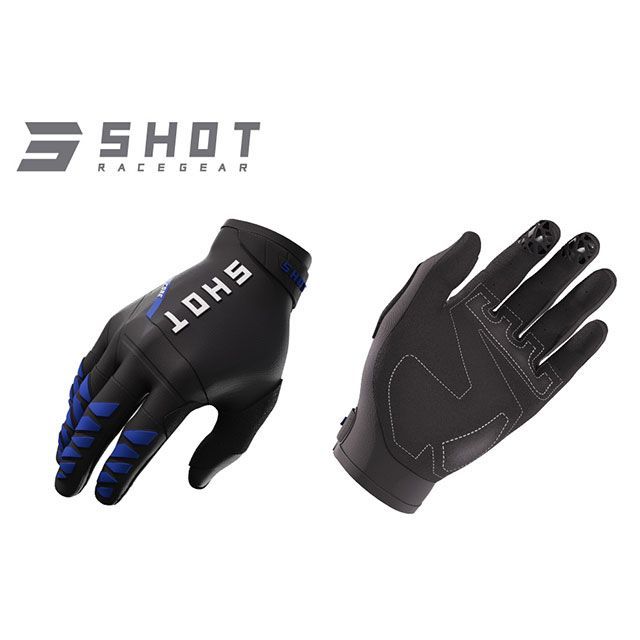 SHOT RACE GEAR グローブ CORE（ブルー） サイズ L SHOT RACE GEAR バイクの通販は 6,513円
