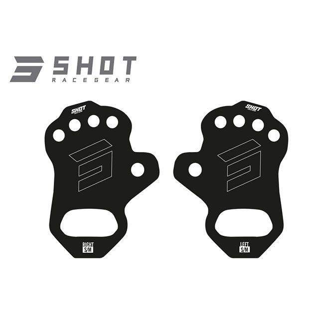 SHOT RACE GEAR パームプロテクター PALMINO 2.0（ブラック） サイズ L/XL SHOT RACE GEAR バイクの通販は 24,745円