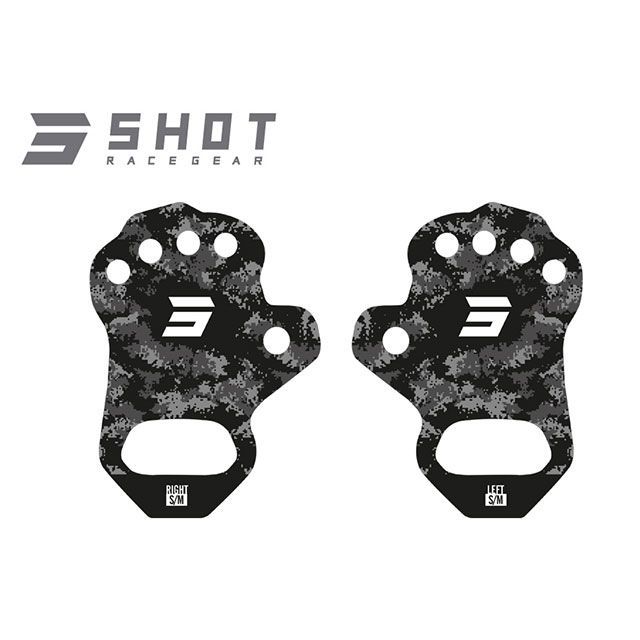 SHOT RACE GEAR パームプロテクター PALMINO 2.0（カモ） サイズ S/M SHOT RACE GEAR バイクの通販は 24,745円
