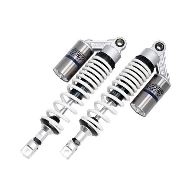 アールエフワイ GSX1100S刀 リアショック（20mm車高アップ） カラー シルバーホワイト RFY バイク