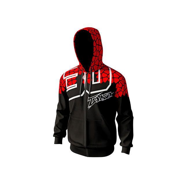 IXON スウェットパーカー（ブラック/レッド） サイズ M IXON