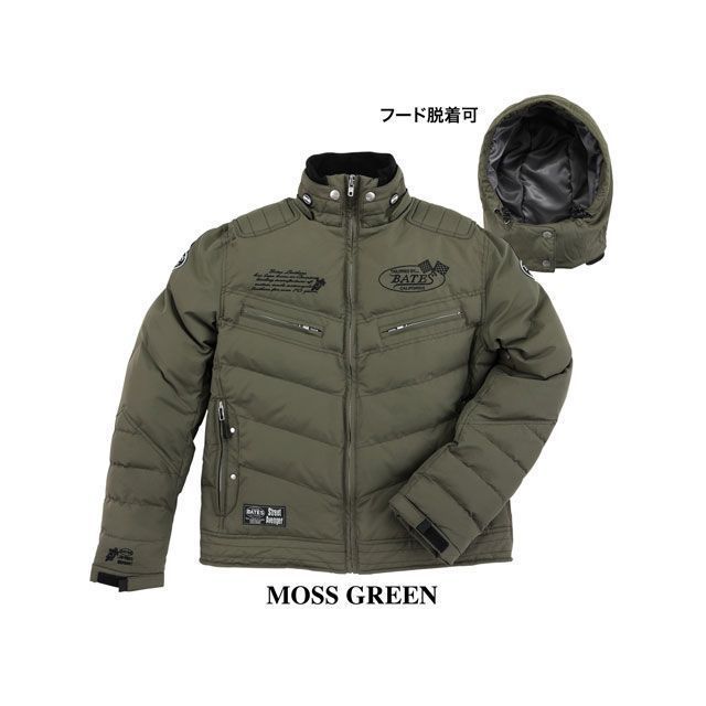 ベイツ SA-N2355 ナイロンジャケット（モスグリーン） サイズ XXXL（4L） BATES バイクの通販は