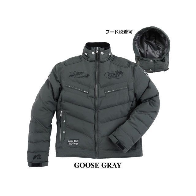 ベイツ SA-N2355 ナイロンジャケット（グースグレイ） サイズ XXL BATES バイクの通販は