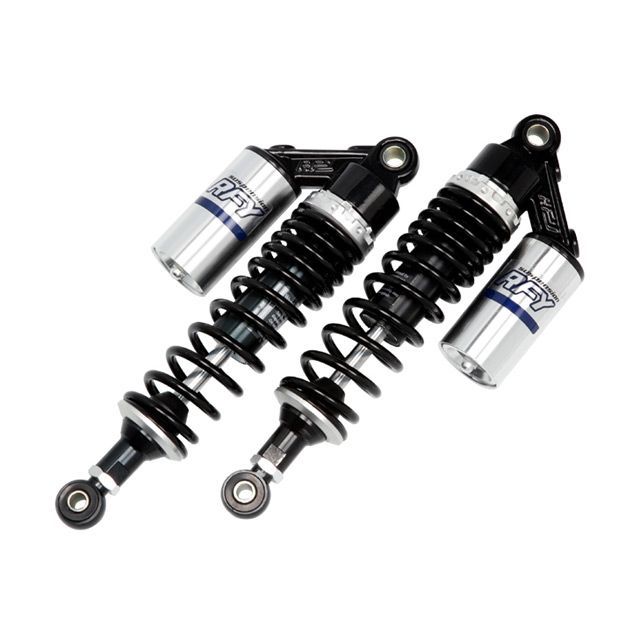 アールエフワイ イナズマ400 リアショック カラー シルバーブラック