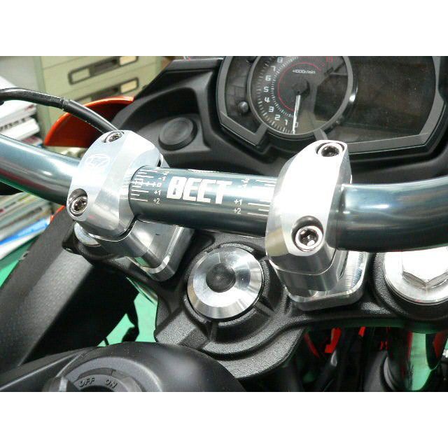 ビートジャパン Ninja650 テーパーバーハンドル コンバージョンキット（ブラック） BEET バイクの通販は