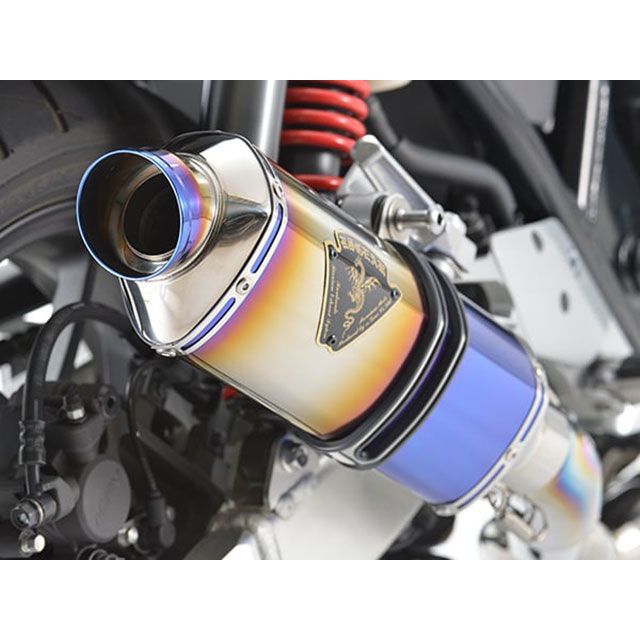 CB400SF NC42 アールズギア ワイバン チタン スリップオン マフラー