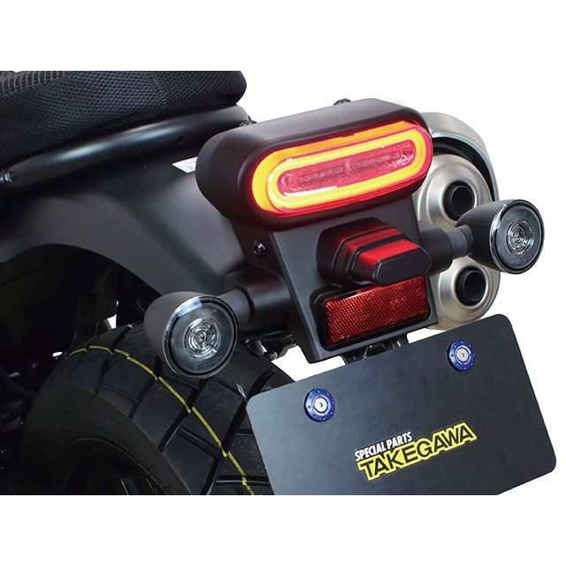 SP武川 LEDテールランプキット（スモークレンズ） SP TAKEGAWA