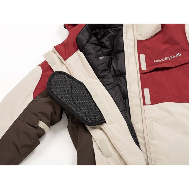 新品未使用　ロッソスタイルラボ　ROJ997 ウインターライダースジャケットМ+ レディースバイク用ジャケットカジュアル ROSSO STYLELAB(ロッソ