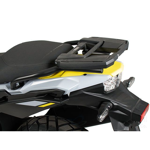 ヘプコ＆ベッカー V-Strom 800 DE トップケースホルダー イージーラック（ブラック） HEPCO＆BECKER バイクの通販は