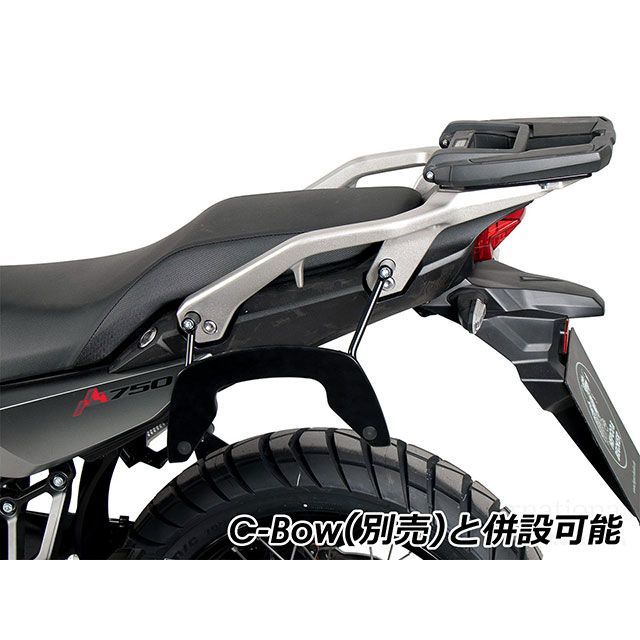 ヘプコ＆ベッカー XL750 Transalp トップケースホルダー イージーラック（ブラック） HEPCO＆BECKER_6