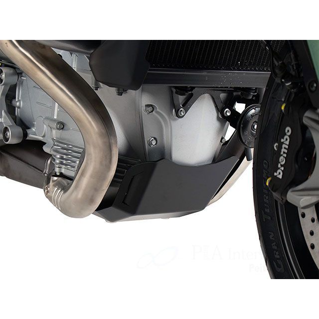 ヘプコ＆ベッカー V100 Mandello S V100 Mandello エンジンハウシジングプロテクション（ブラック） HEPCO＆BECKER