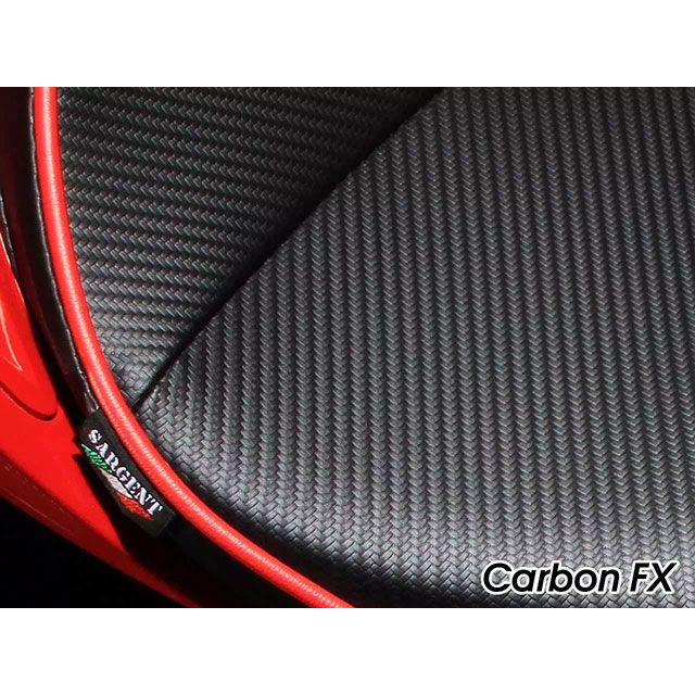 サージェント Multistrada V4 シート リアのみ 表皮：CarbonFX カラー パイピングカラー：イエロー（C044） Sargent_6