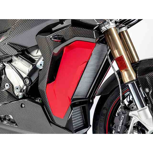 ワンダーリッヒ S1000XR カーボンラジエターカバー 純正カラーパネル用 RH Wunderlich バイク