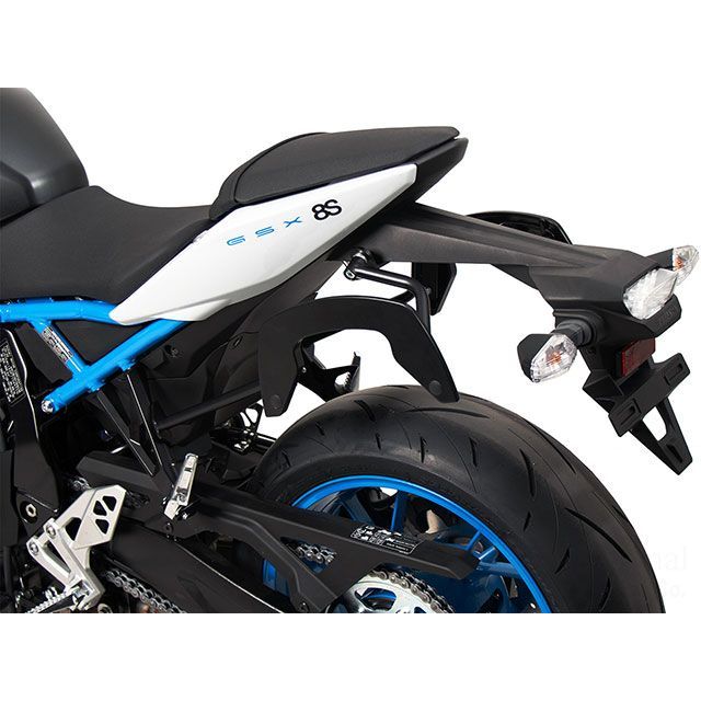ヘプコ＆ベッカー GSX-8S サイドソフトケースホルダー「C-Bow」（ブラック） HEPCO＆BECKER バイクの通販は