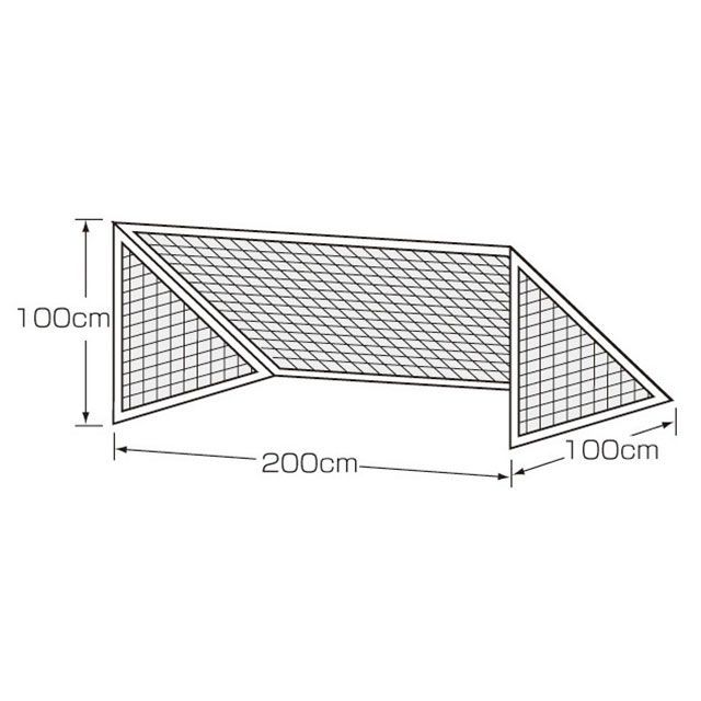 カネヤ ミニゴールネット211（白） KANEYA