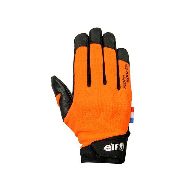エルフ ライディングウェア 2023-2024秋冬モデル EG-A521 デュラブルグローブ（オレンジ） サイズ LL elf riding wea…の通販は