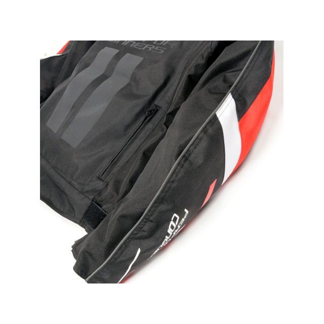 エルフ ライディングウェア 2023-2024秋冬モデル EJ-A117 アデッソジャケット（レッド） サイズ M elf riding wear