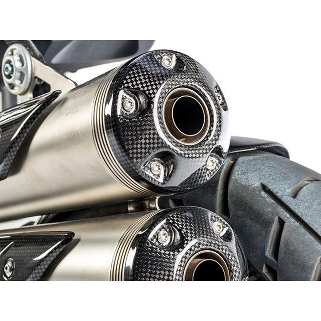 ワンダーリッヒ RnineT Scrambler カーボンマフラーエンドキャップ 2-piece Wunderlich