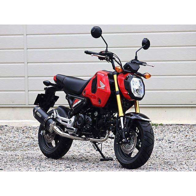 マフラー ダブルアールズ フルEX SS-OVAL F-BLACK TITAN YZF-R125/MT-125 8BJ-RE45J /YZF-R15 8BK-RG86J LF2140JM 取寄品 ダブルアールズ GROM フルエキゾースト SS-OVAL F-BLACKチタンタイプ