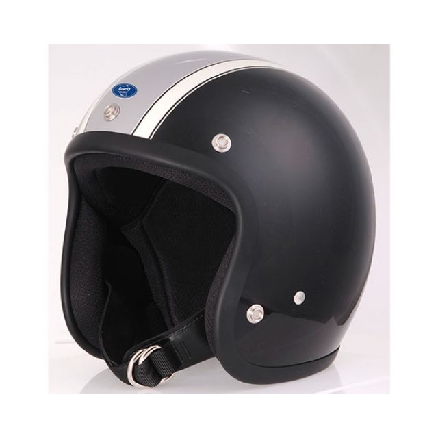 Guardy HELMET CLUBMAN（ブラック＆ライトグレー＆アイボリー） サイズ M Guardy HELMET バイクの通販は