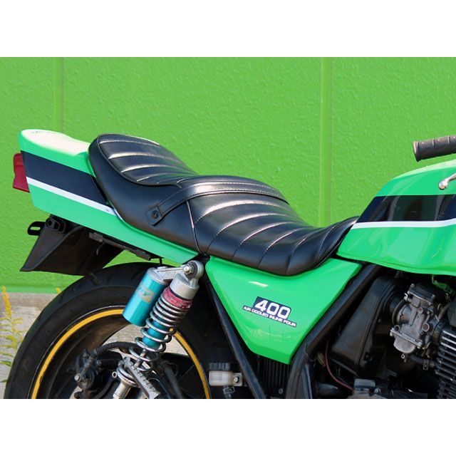 カワサキ ZRX400/ZRX-II用 タックロールシート ブラック