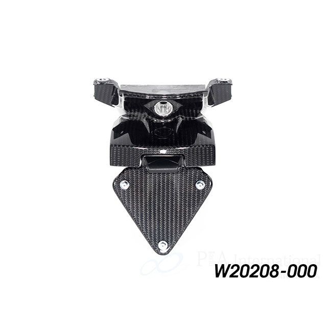 ワンダーリッヒ S1000XR カーボンライセンスプレートホルダー ショート