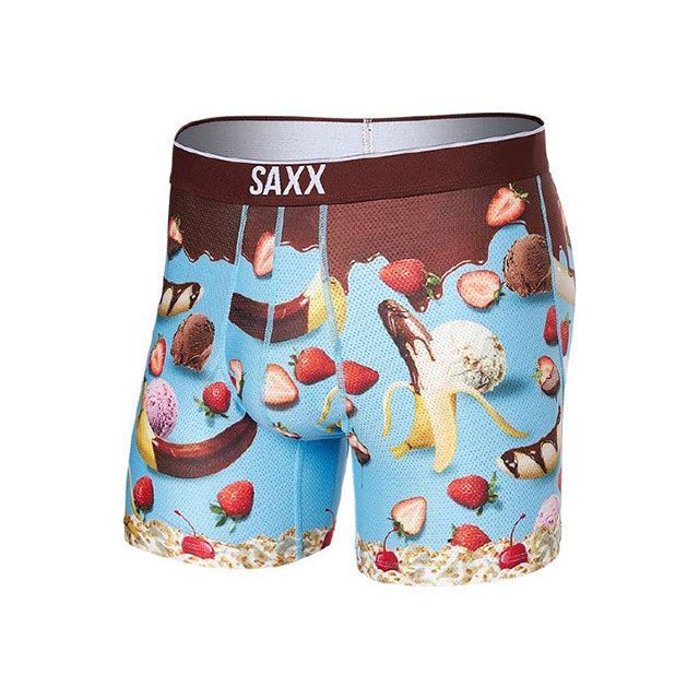 サックス VOLT BREATHABLE MESH BOXER BRIEF TWB サイズ L SAXX バイク 5,022円