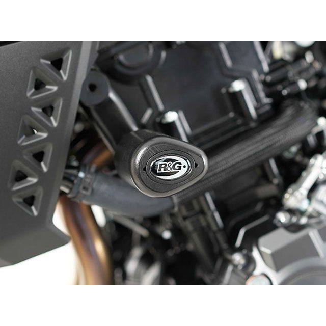 アールアンドジー GSX-8S エアロクラッシュプロテクター（ブラック） R&G