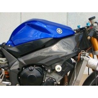 クレバーウルフ YZF-R1 フレームカバー 材質 カーボン平織 CLEVERWOLF バイクの通販は