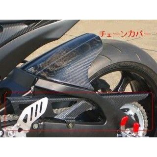 クレバーウルフ GSX-R1000 チェーンカバー 材質 カーボン綾織 CLEVERWOLF