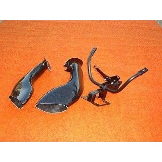 クレバーウルフ YZF-R1 エアダクトR/Lセット 材質 カーボン平織 CLEVERWOLF バイクの通販は