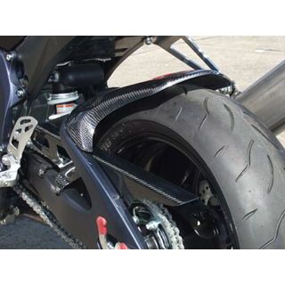 クレバーウルフ GSX-R600/750 チェーンカバー 材質 カーボン平織 CLEVERWOLF_1