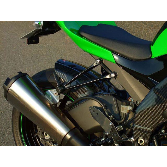 クレバーウルフ ZX-10R リアフェンダー 材質 GFRP（黒ゲルコート） CLEVERWOLF