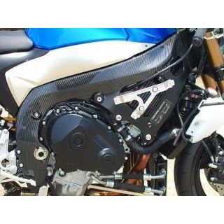 クレバーウルフ GSX-R1000 フレームカバー 材質 カーボン綾織 CLEVERWOLF