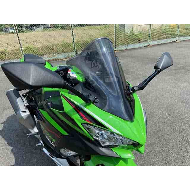 アクリポイント Ninja250 Ninja400 スクリーン（スモーク） ACRY-Point バイク