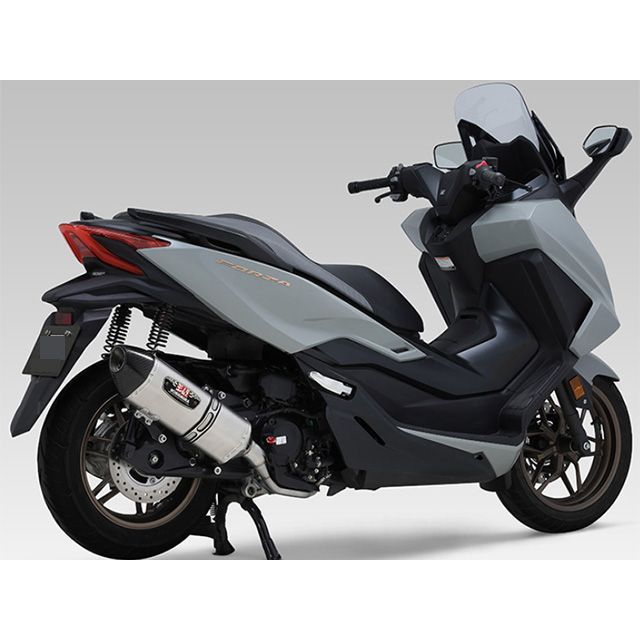 ヨシムラ FORZA 機械曲R-77Jサイクロン EXPORT SPEC 政府認証 SSF（サテンフィニッシュカバー） YOSHIMURA_1