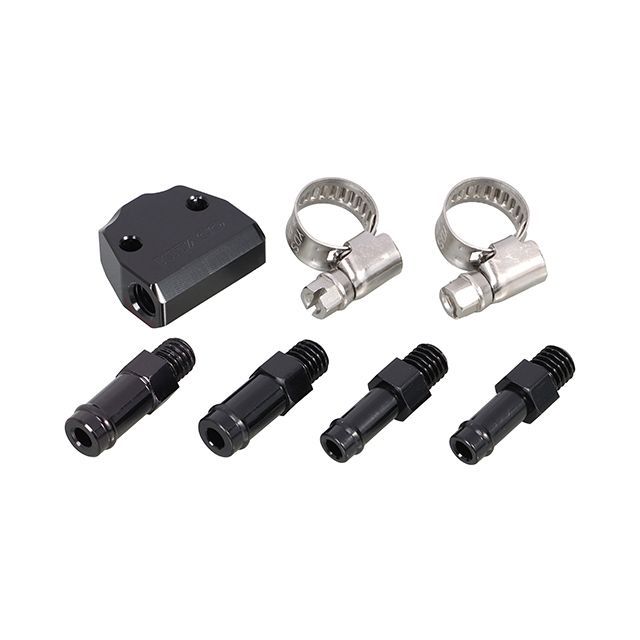 キタコ 汎用 油温計フィッティングKIT（ブラック） KITACO バイク