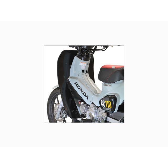 旭風防 クロスカブ110 AFレッグ風防 ブラックモール CC110（ブラック