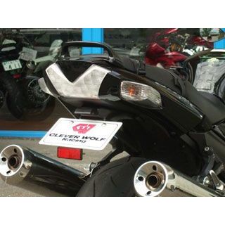 クレバーウルフ ZX-14R ZZR1400 フェンダーレスキット（黒FRP） CLEVERWOLF