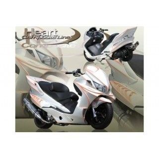 才谷屋ファクトリー スカイウェイブ250 リアアンダースポイラー カラー 未塗装 Saitaniya Factory_1