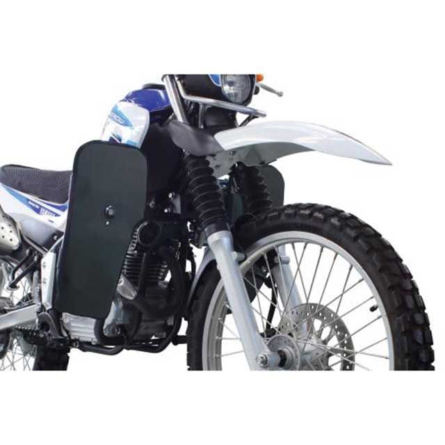SP武川 SEROW250 レッグバンパー＆シールドキット（ブラック） SP TAKEGAWA_2