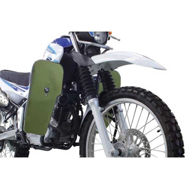 SP武川 SEROW250 レッグバンパー＆シールドキット（グリーン） SP TAKEGAWA_2
