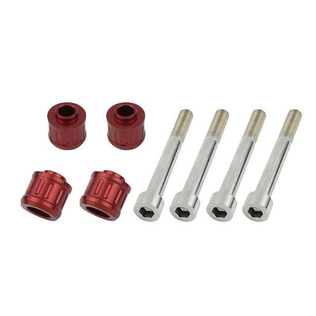 ポッシュフェイス Z900RS Z900RSカフェ キャリパーアダプターT20ブレンボキャリパー&320mmディスクローター用（レッド） POSH …の通販は