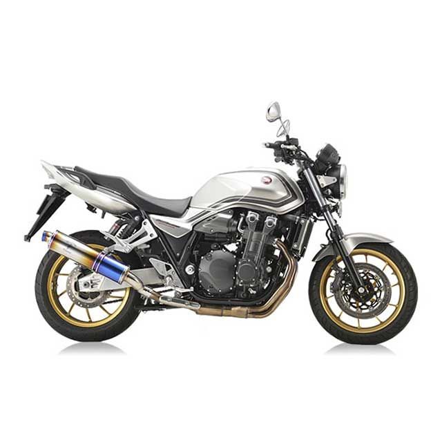 アールズギア CB1300SB CB1300SF ワイバンクラシック スリップオン Sタイプ（チタンドラッグブルー） R’s GEAR_1