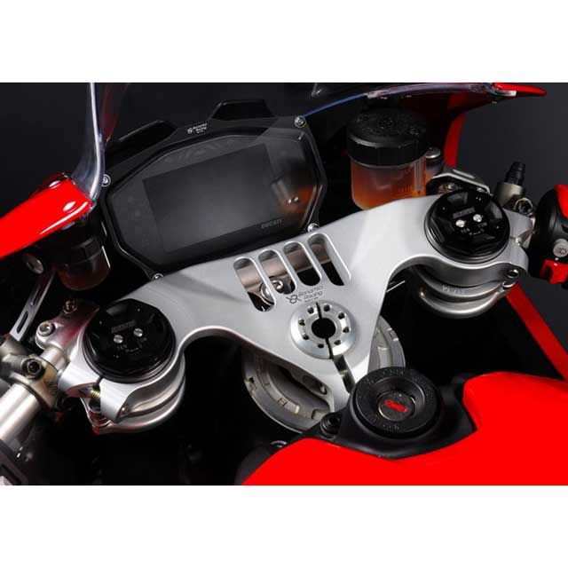 ボナミーチレーシング Panigale V2 トップブリッヂ（シルバー） Bonamici Racing バイク