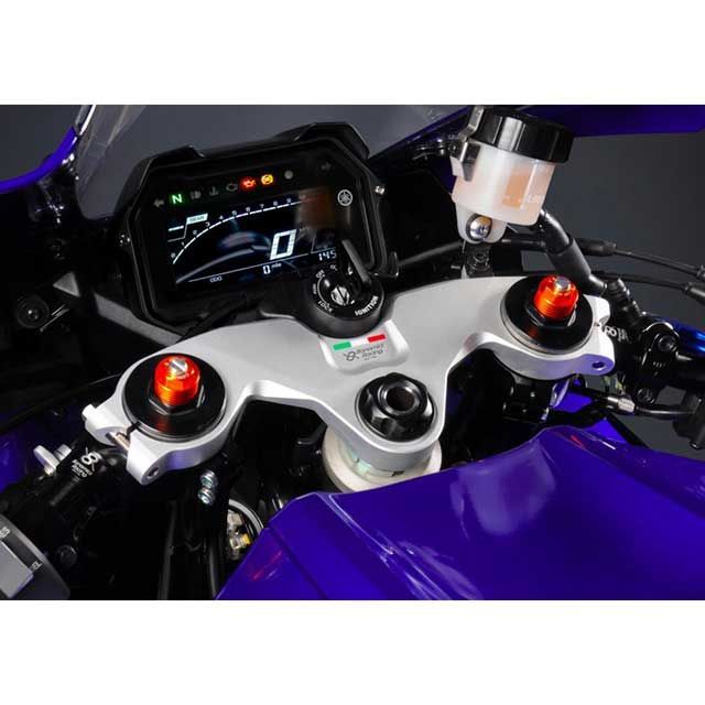 ボナミーチレーシング YZF R7 Street トップブリッヂ（シルバー） Bonamici Racing