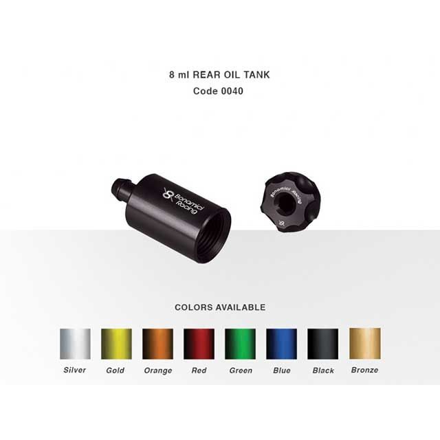 ボナミーチレーシング 汎用 8ml リア オイルタンク（シルバー） Bonamici Racing バイクの通販は