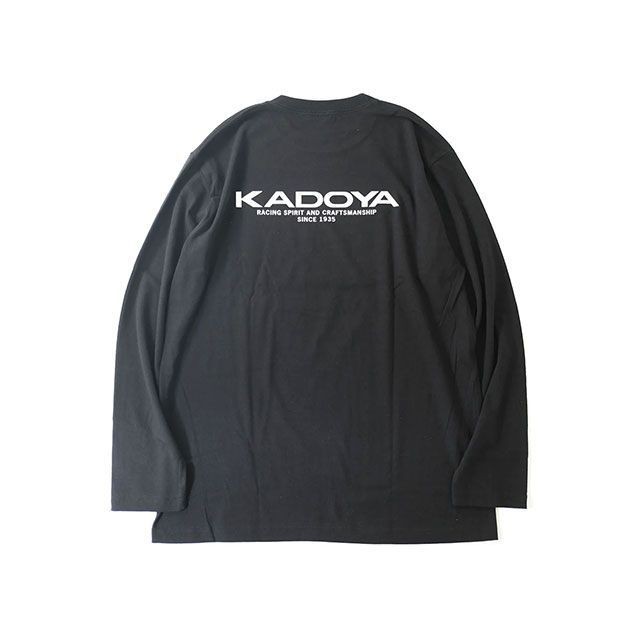 カドヤ K’S LEATHER＆K’S PRODUCT LONG-T.KADOYAロゴ（ブラック） サイズ M KADOYA バイクの通販は