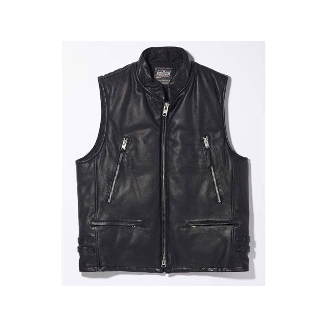 カドヤ ALTER KEIS RIDERS DOWN VEST（ブラック） サイズ S KADOYA バイク